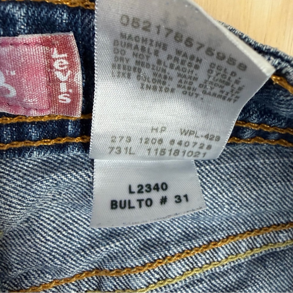 Levi’s 518 Superlow Bootcut Jeans Y2K Low Rise Flare 33 - Picture 5 of 13